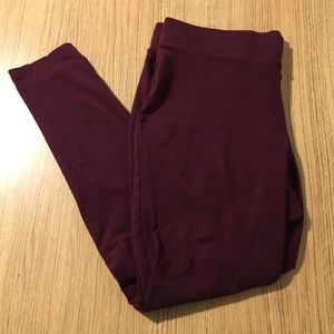 New Maroon Torrid Leggings